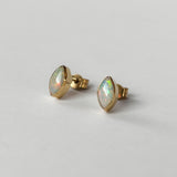 Marquise Opal Stud Earrings