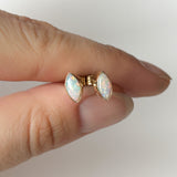 Marquise Opal Stud Earrings