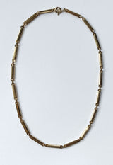 Vintage Textured Choker Necklace