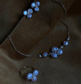 Vintage Baroque Pearl Floral Suite
