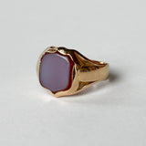 Large Carnelian Shield Signet Ring