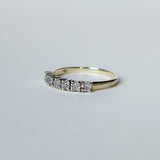Vintage Illusion Diamond Eternity Ring