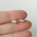 Marquise Opal Stud Earrings