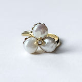 Vintage Baroque Pearl Floral Suite