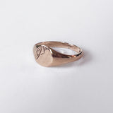 Vintage Petite Signet Ring