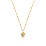 Petite Florence Necklace - Opal