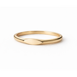Ellipse Signet Ring