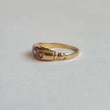 Ruby & Diamond Gypsy Ring