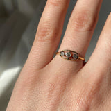 Deco Diamond Pod Ring