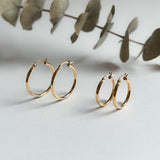 Skinny Hoop Earrings