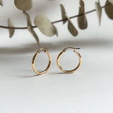 Skinny Hoop Earrings