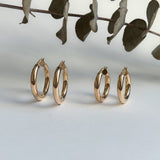 Chubby Hoop Earrings