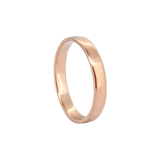 Modern Wedding Ring - 3mm Polished Finish