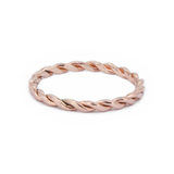 Rose Gold Twist Ring