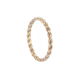 Gold Twist Ring