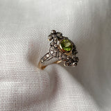 Peridot Gatsby Ring