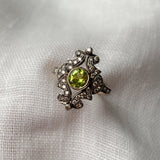 Peridot Gatsby Ring