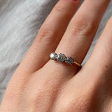 Vintage Diamond Trilogy Ring