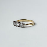 Vintage Diamond Trilogy Ring