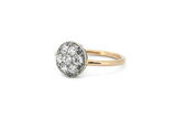 Diamond Pave Disc Ring