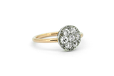 Diamond Pave Disc Ring