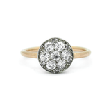 Diamond Pave Disc Ring