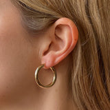 Chubby Hoop Earrings