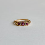 Ruby & Diamond Gypsy Ring