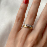 Diamond Bar Ring