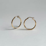 Skinny Hoop Earrings