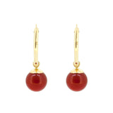 Grace Cornelian Earrings