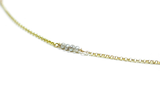 Grey Pearl Grace Necklace - 9ct Gold