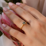 Sapphire Freya Ring - 9ct Gold