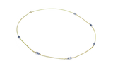 Iolite Grace Necklace - 9ct Gold