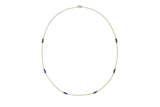 Lapis Lazuli Grace Necklace - 9ct Gold