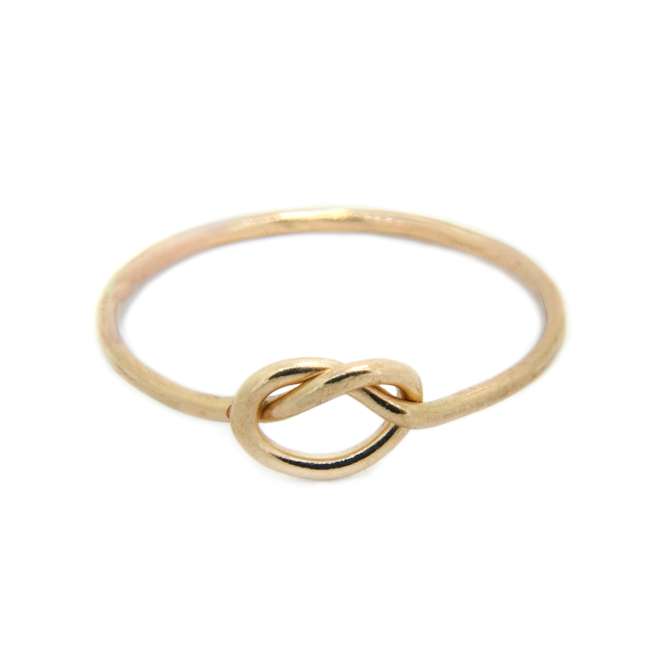 Gold Love Knot Ring Ivy Nixon