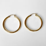 Vintage XL Hoop Earrings