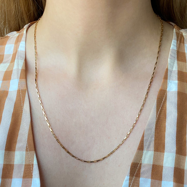 Vintage Paperclip Necklace