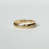 Vintage Classic Wedding Band