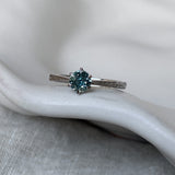Sapphire Freya Ring - Six Claw