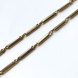 Vintage Textured Choker Necklace