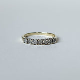 Vintage Illusion Diamond Eternity Ring