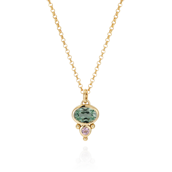 Florence Necklace Green Sapphire – Ivy Nixon