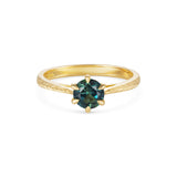 Sapphire Freya Ring - Six Claw