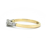 Elegant Deco Diamond Engagement Ring