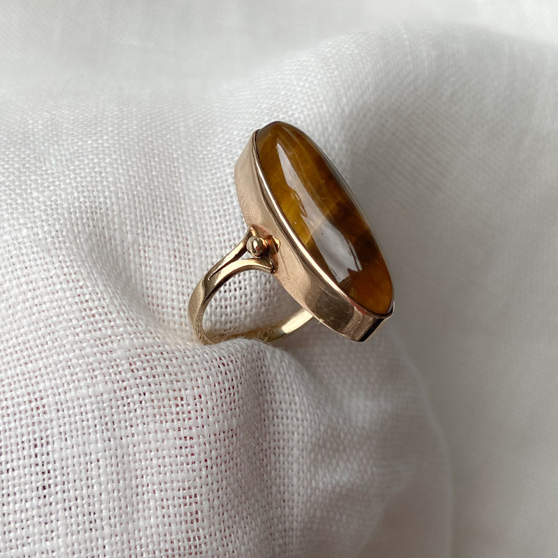 Tigers Eye Temptress Ring