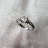 Deco Regent Diamond Ring
