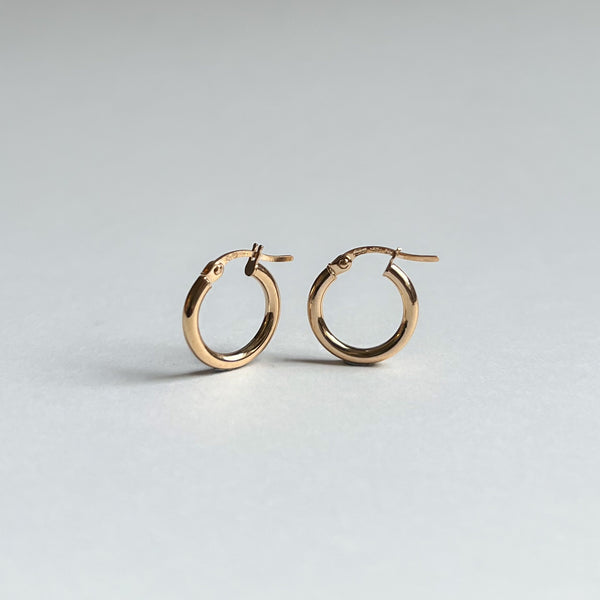 Skinny Hoop Earrings