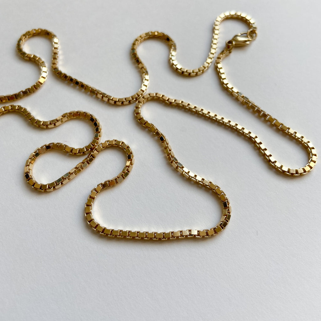 Vintage Long Box Chain – Ivy Nixon