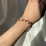 Statement Antique Rose Gold Bracelet